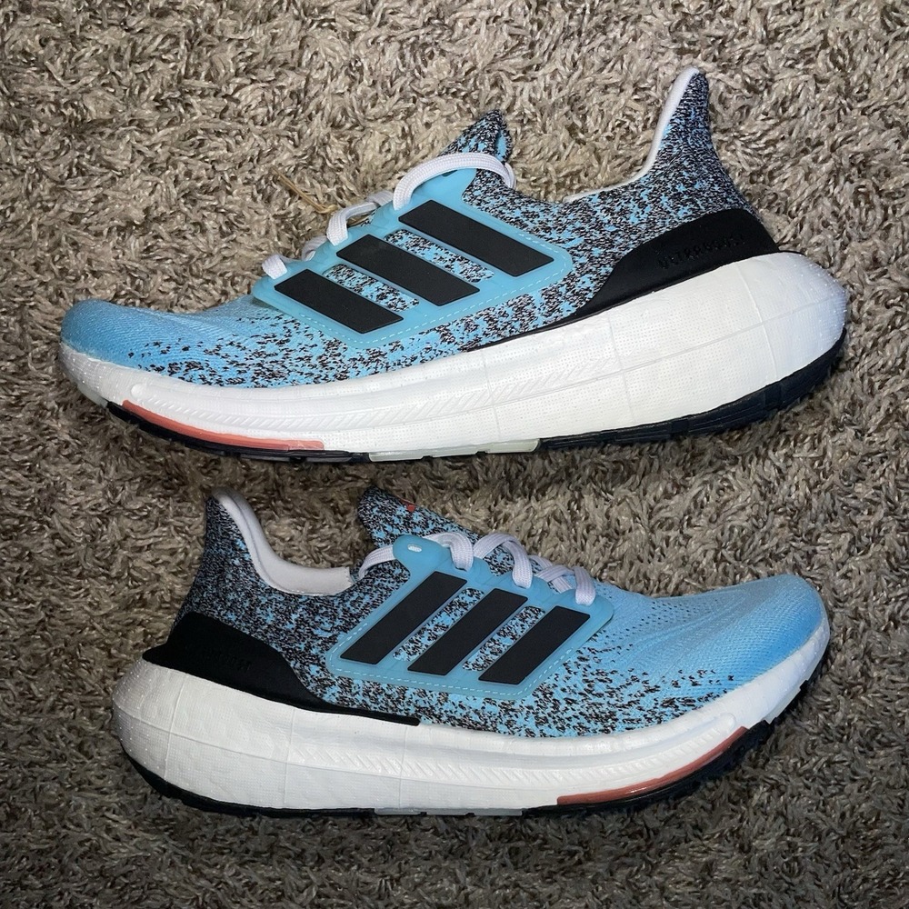 Adidas Ultraboost Light Running Shoes Mens Size 8/Womens Size 9 Blue IE1694 NEW - Picture 6 of 9